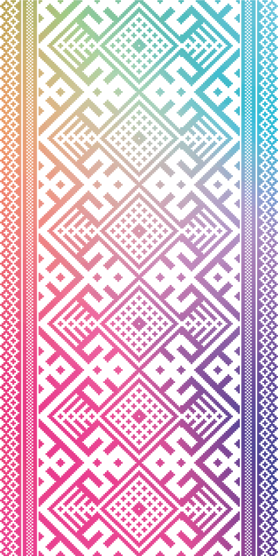 Dywan winylowy dla dziecka geometryczny czas gry - TenStickers