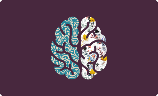 Dywan winylowy w kwiaty i rośliny botaniczne yin yang - TenStickers