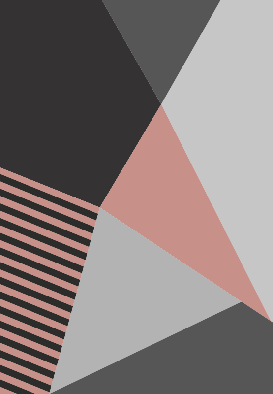 Nowoczesny dywan winylowy trójkątny motyw geometryczny - TenStickers