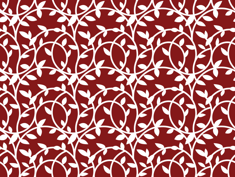 Dywan winylowy w kwiaty i rośliny elegancka inspiracja - TenStickers
