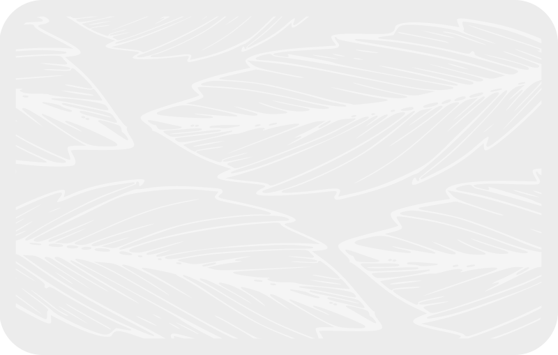 Dywan winylowy natura wzór odcisku pióra - TenStickers