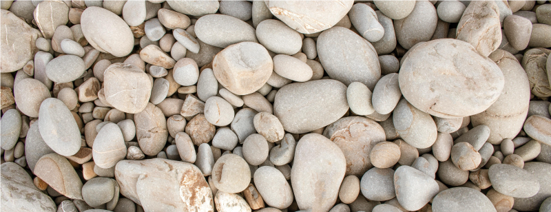 Dywan winylowy do kuchni jasne kamienie - TenStickers