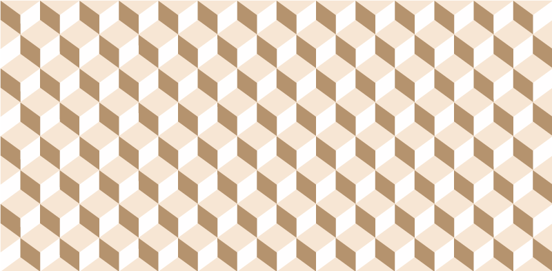 Dywan winylowy do kuchni wzór plastra miodu - TenStickers