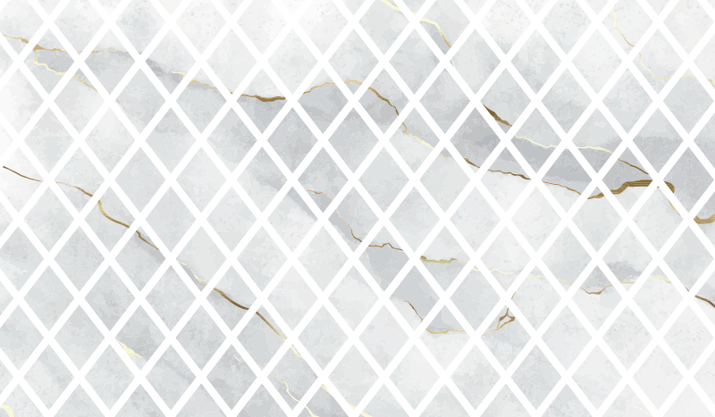 Dywan winylowy do kuchni kamienia diamentowego i beija - TenStickers