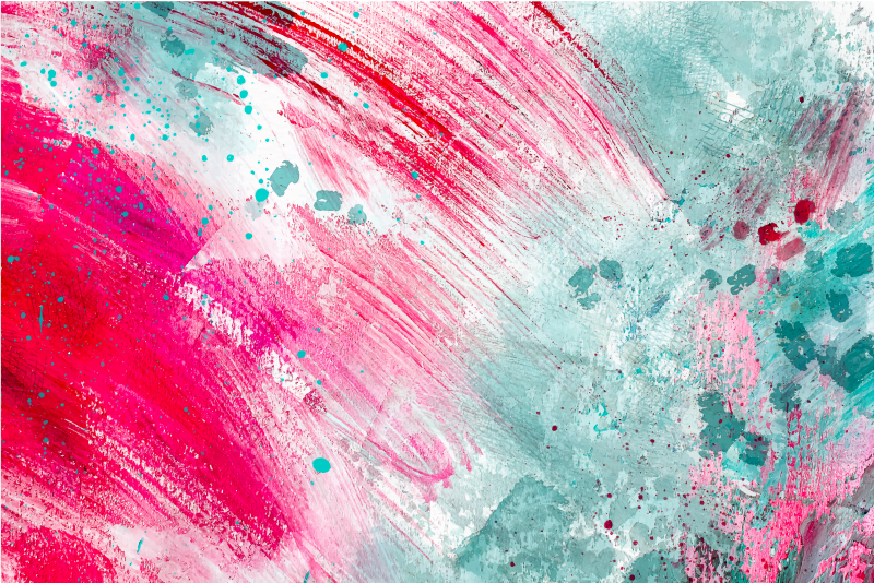 Nowoczesny dywan winylowy wybuch kolorów - TenStickers