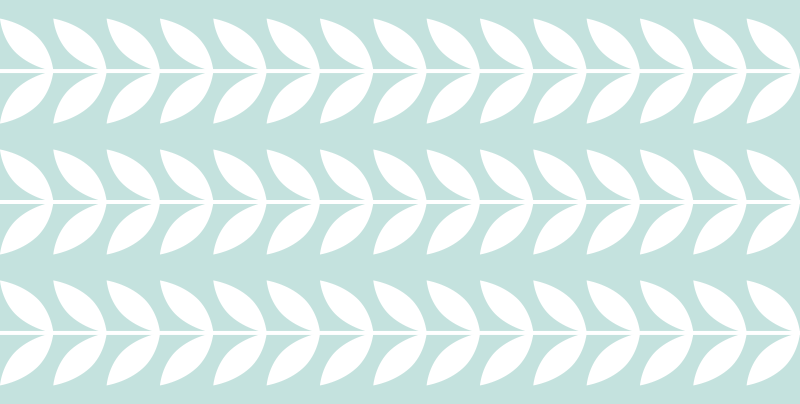 Dywan winylowy natura wzór zielonych liści - TenStickers