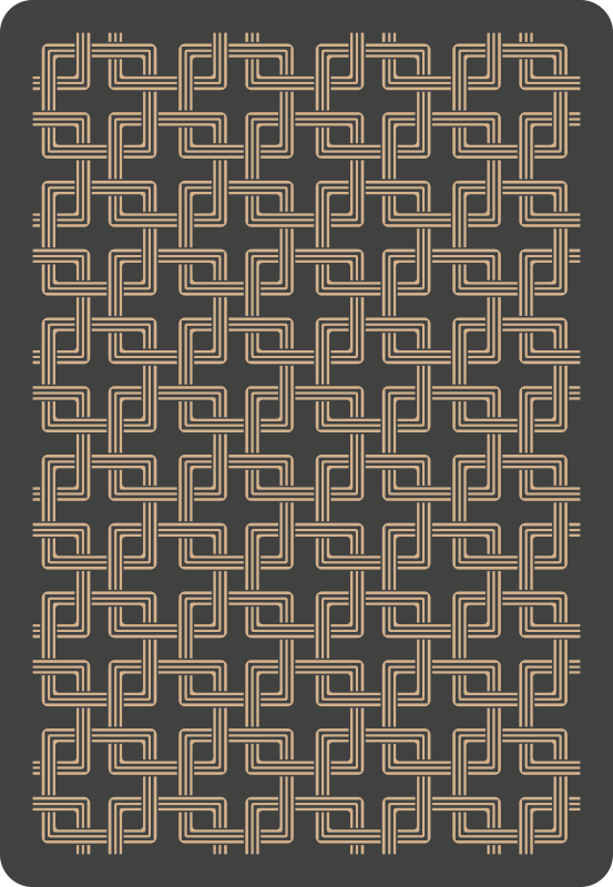 Dywan winylowy z mozaiką eleganckie wzory linii - TenStickers