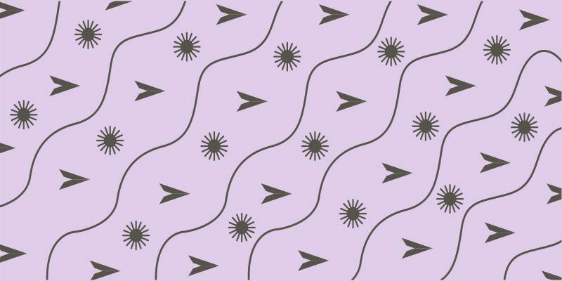 Nowoczesny dywan winylowy wibracja wzoru fali - TenStickers