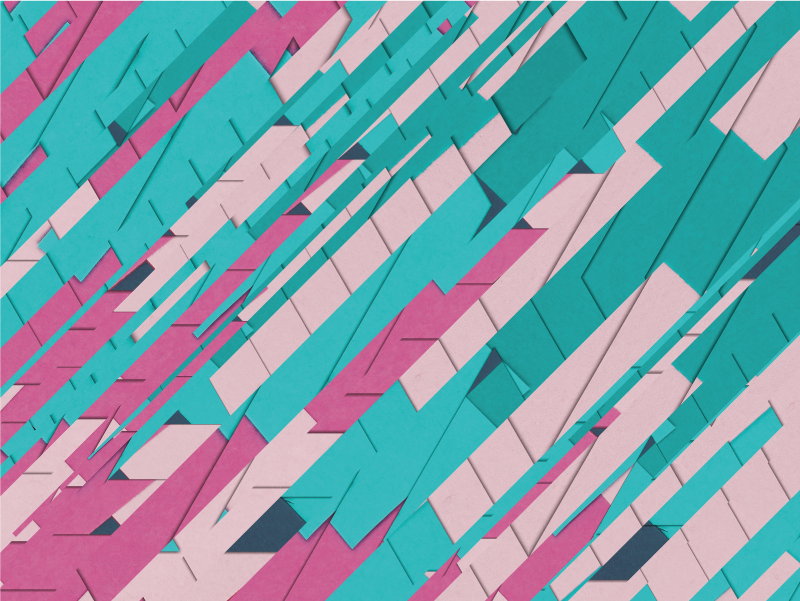 Dywan winylowy wzór geometryczny wzór kątowy abstrakcyjny - TenStickers