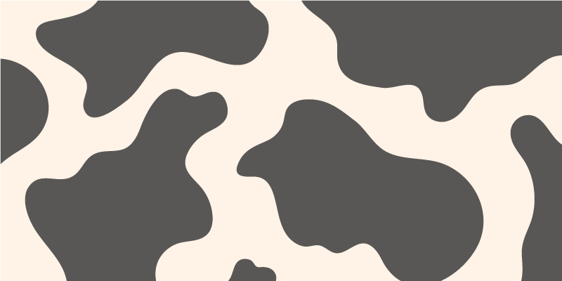 Dywan winylowy wzór zwierzęcy klasyczna skóra bydlęca - TenStickers