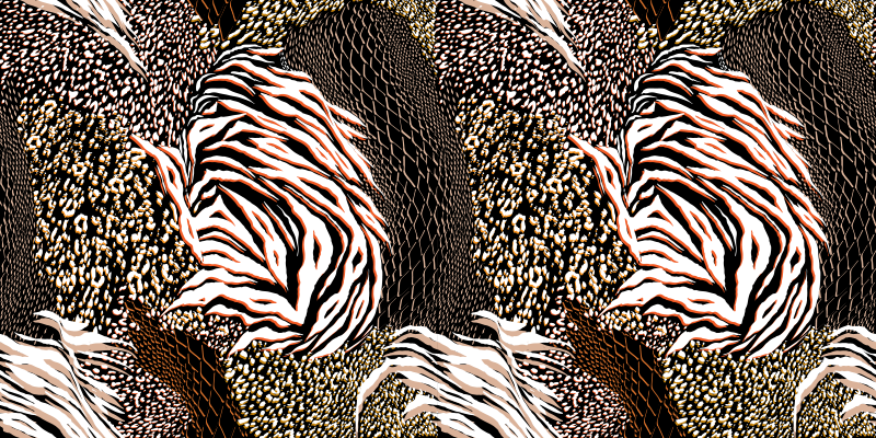 Dywan winylowy wzór zwierzęcy uderzające wzory zebry - TenStickers