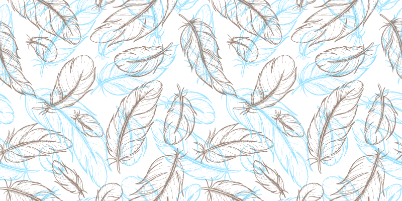 Dywan winylowy do przedpokoju liście inspirowane naturą - TenStickers