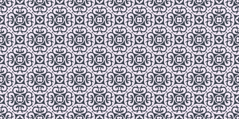 Dywan winylowy z mozaiką elegancka kompozycja - TenStickers