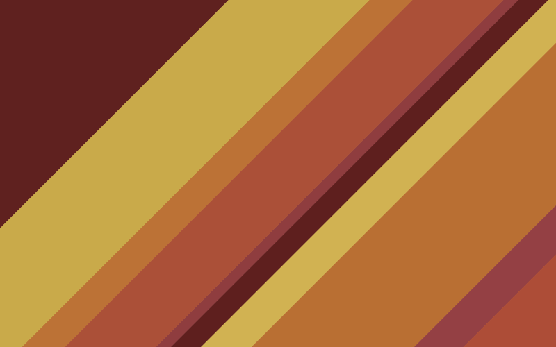 Dywan winylowy retro ciepłe paski vintage - TenStickers