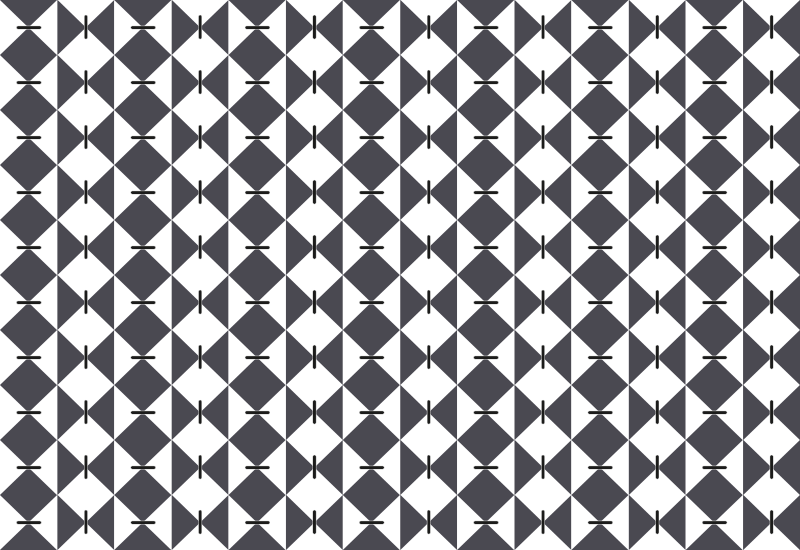 Dywan winylowy wzór geometryczny nowoczesny motyw diamentowy - TenStickers