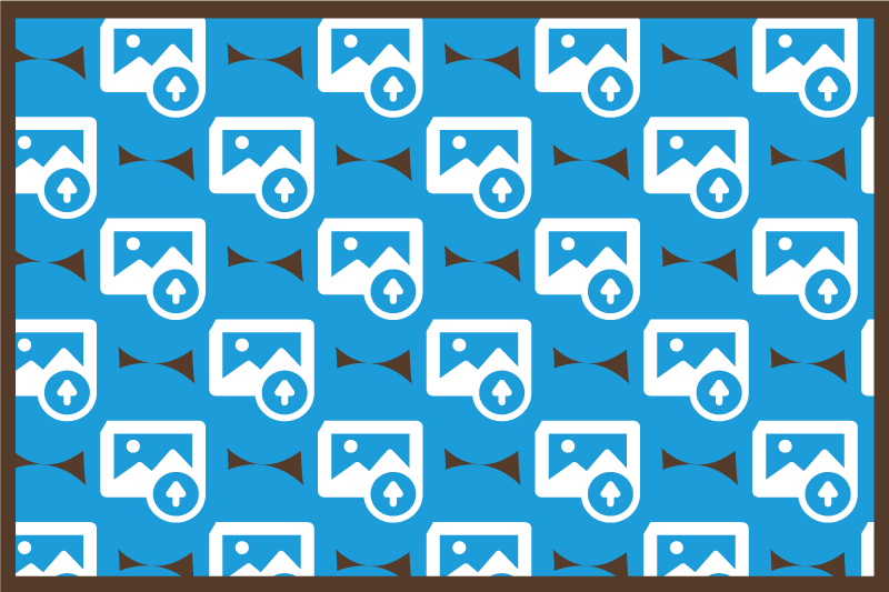 Dywan winylowy z imieniem wzór obrazu - TenStickers