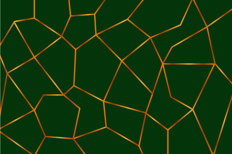 Dywan winylowy w stylu nordyckim z żółtymi liniami - TenStickers