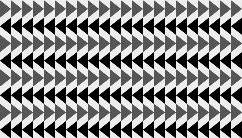 Dywan winylowy w stylu nordyckim szare trójkąty - TenStickers