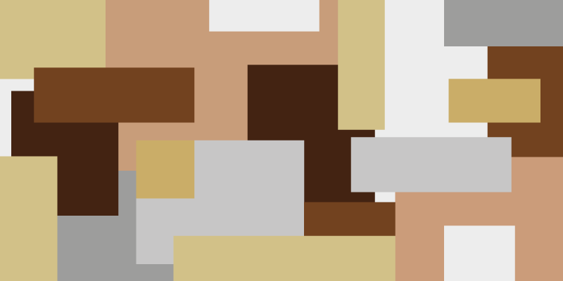 Nowoczesny dywan winylowy abstrakcyjne motywy geometryczne - TenStickers