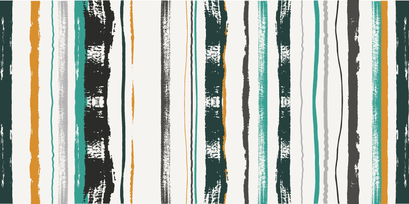 Dywan winylowy w paski uderzający motyw liniowy - TenStickers