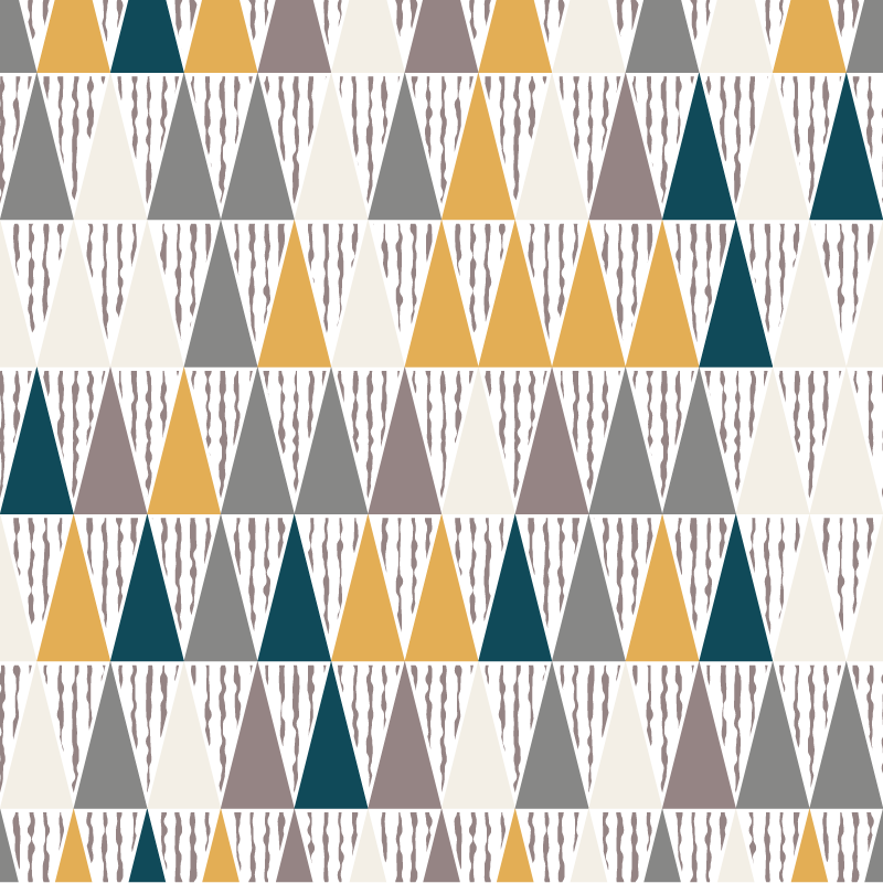 Dywan winylowy wzór geometryczny trójkątne segmenty odcieni - TenStickers