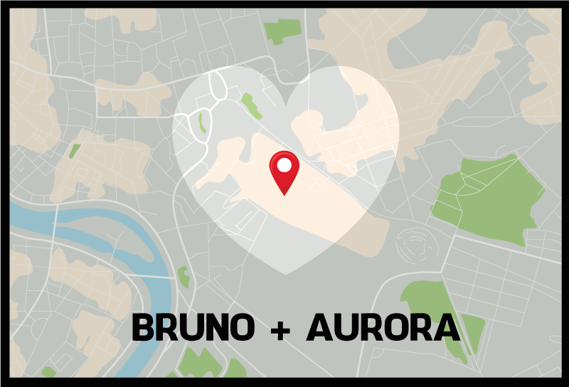 Mapy google spersonalizowana mata ubication - TenStickers