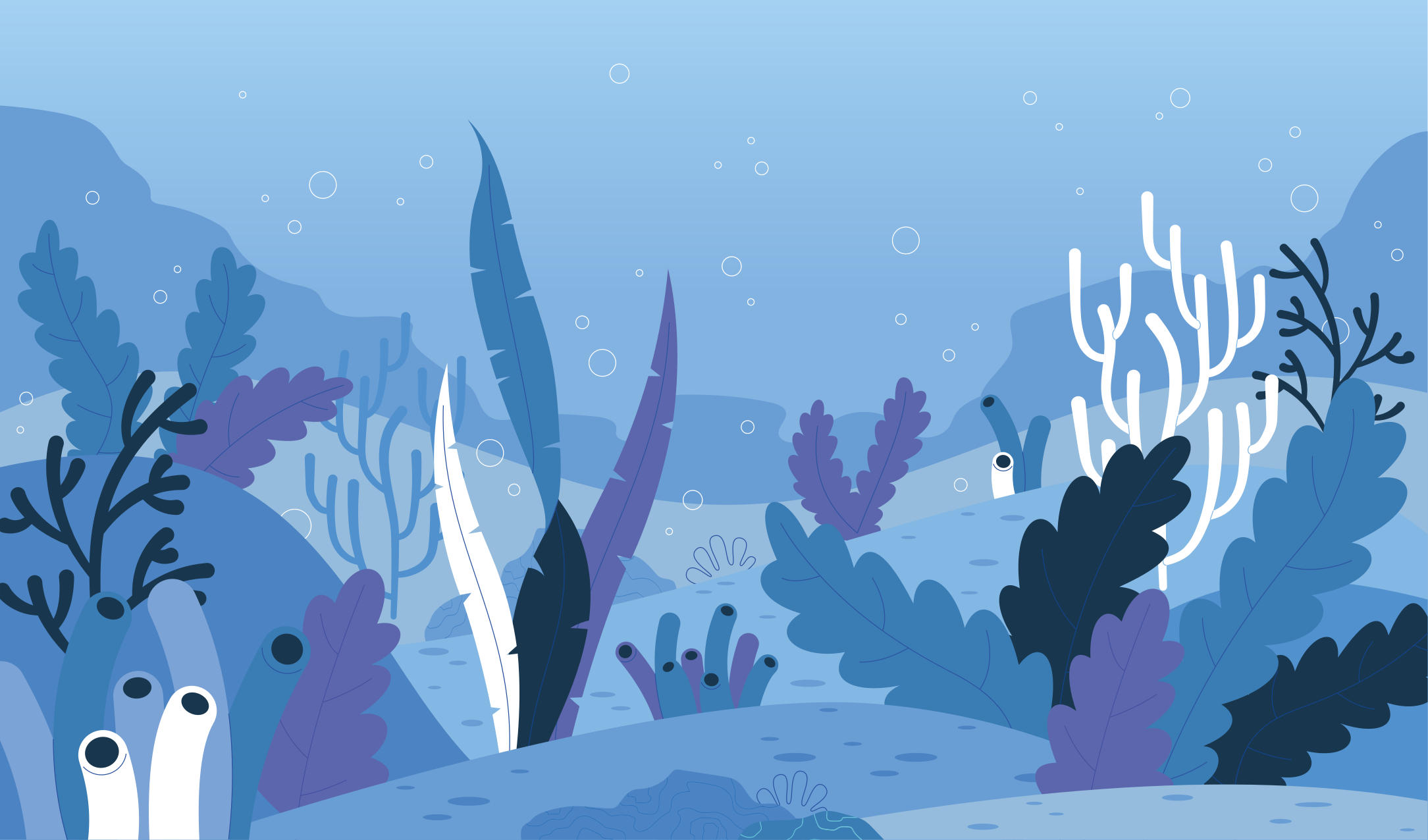 Dywan winylowy natura krajobraz podwodny - TenStickers