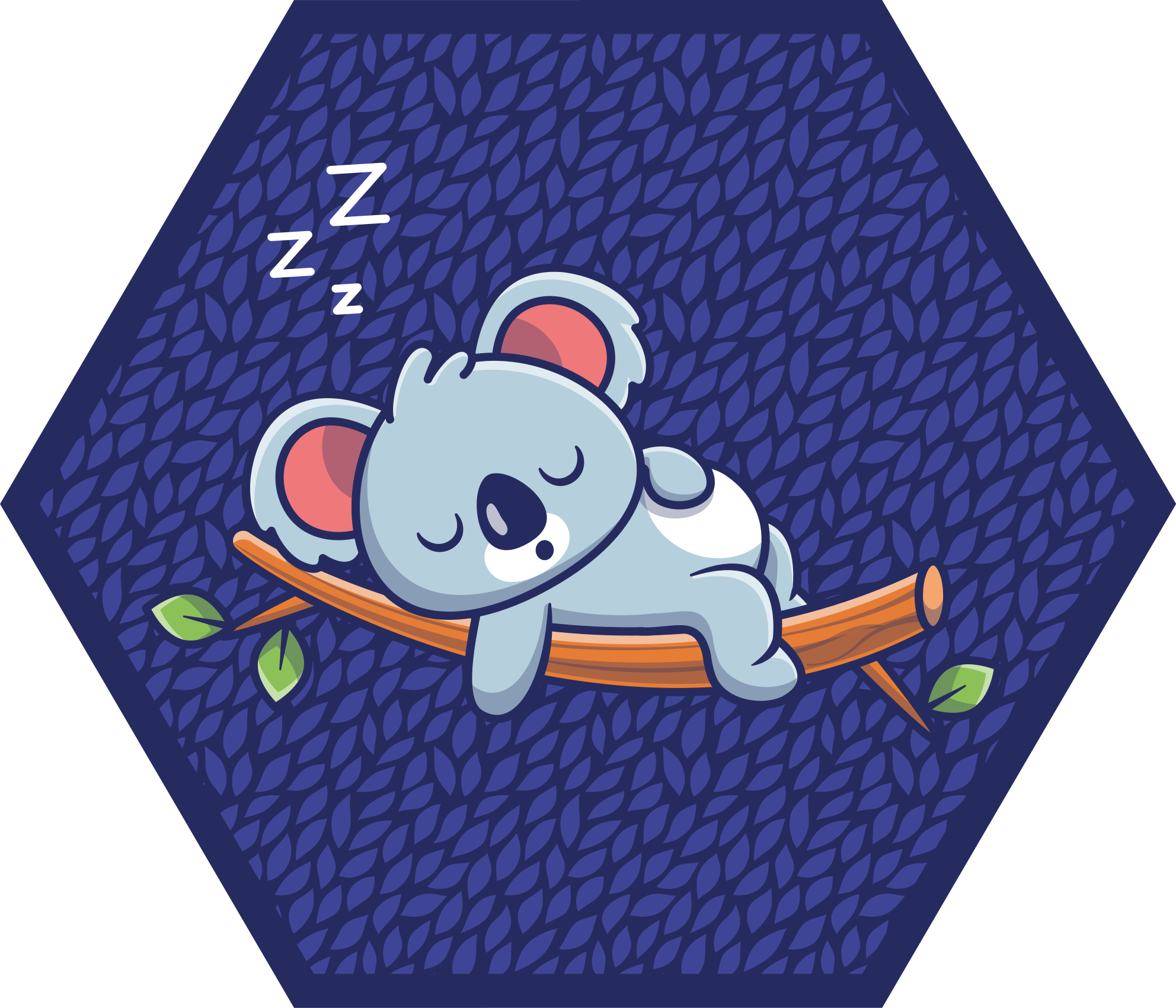 Dywan winylowy dla dziecka śpiący koala - TenStickers
