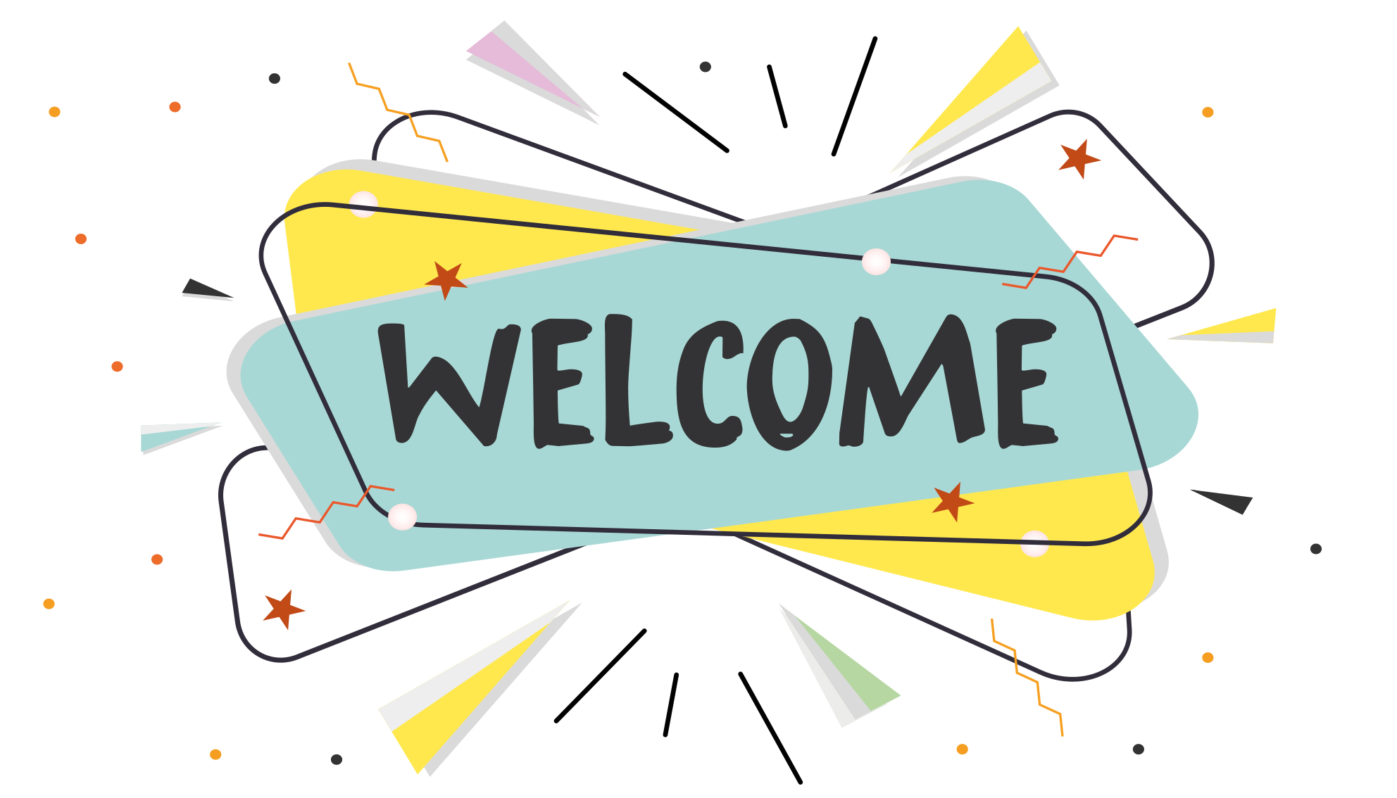 Dywan winylowy do przedpokoju streszczenie powitanie - TenStickers