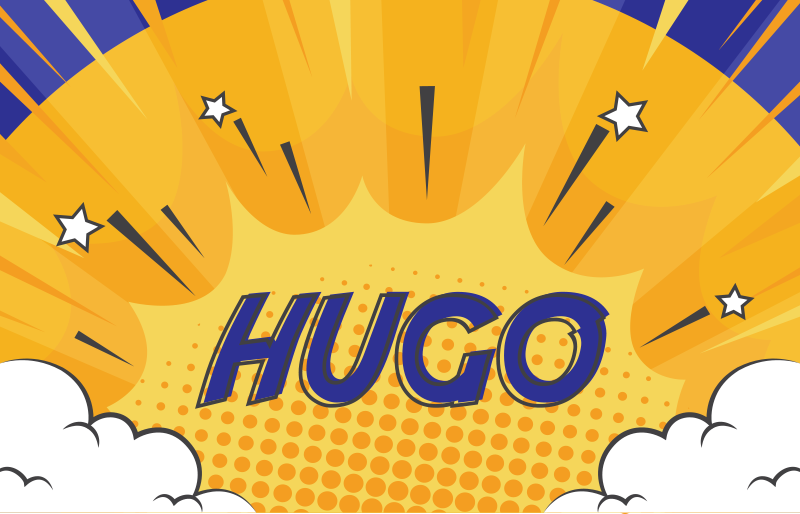 Dywan winylowy z imieniem w heroiczną słoneczną poświatę - TenStickers