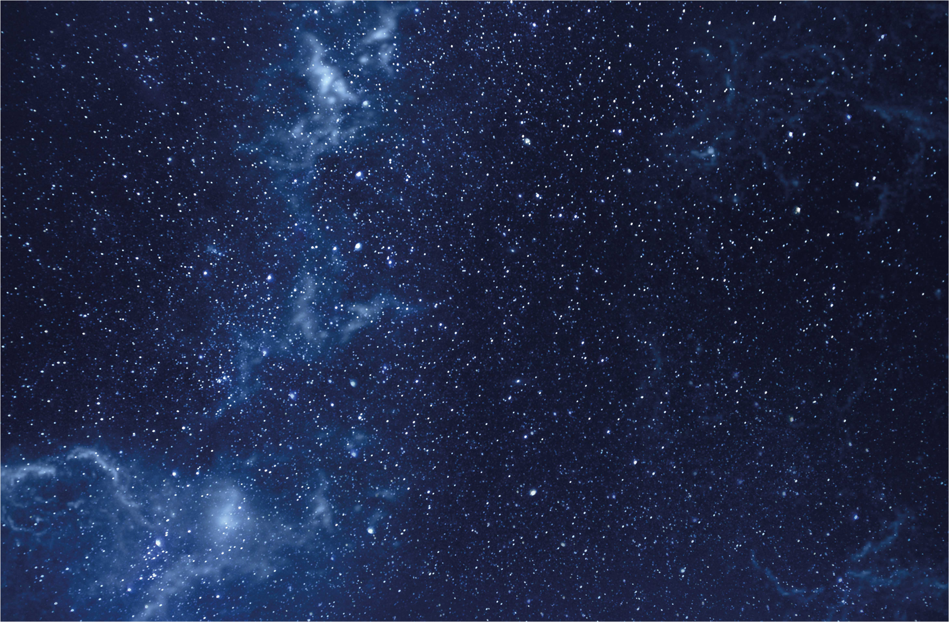 Dywan winylowy w gwiazdki niebiański wieczór - TenStickers