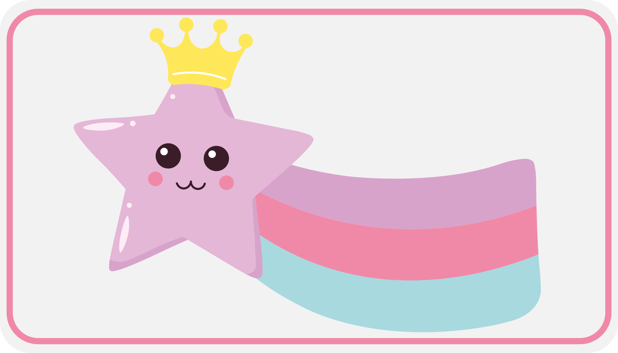 Dywan winylowy dla dziecka urok gwiaździstej korony - TenStickers