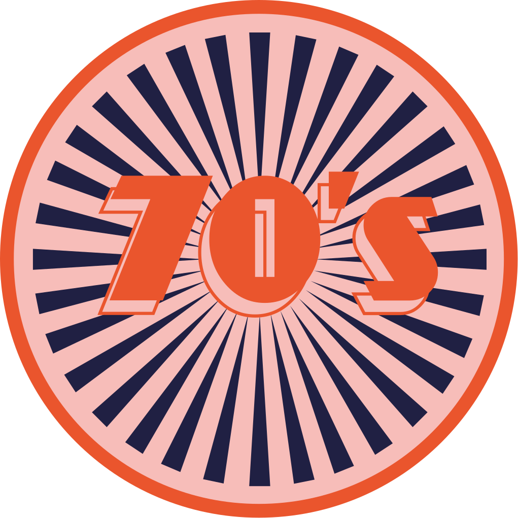 Dywan winylowy retro retro styl z lat 70-tych - TenStickers