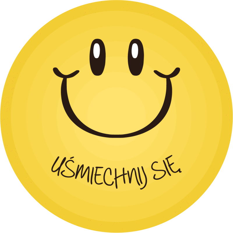 Chodnik winylowy do przedpokoju uśmiech mruga twarz - TenStickers