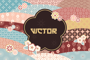 Dywan winylowy z imieniem kolorowy wzór - TenStickers