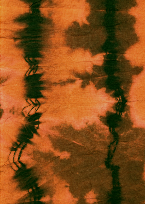 Dywan winylowy tekstura kolorowy tie-dye - TenStickers