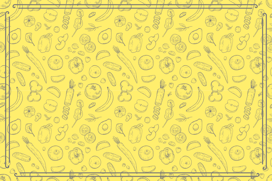 Dywan winylowy do kuchni kapryśny wzór owoców - TenStickers