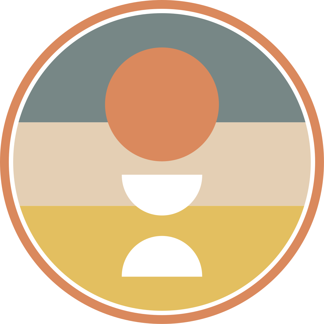 3 paski z abstrakcyjnymi dywanikami podłogowymi z okrągłą flagą - TenStickers