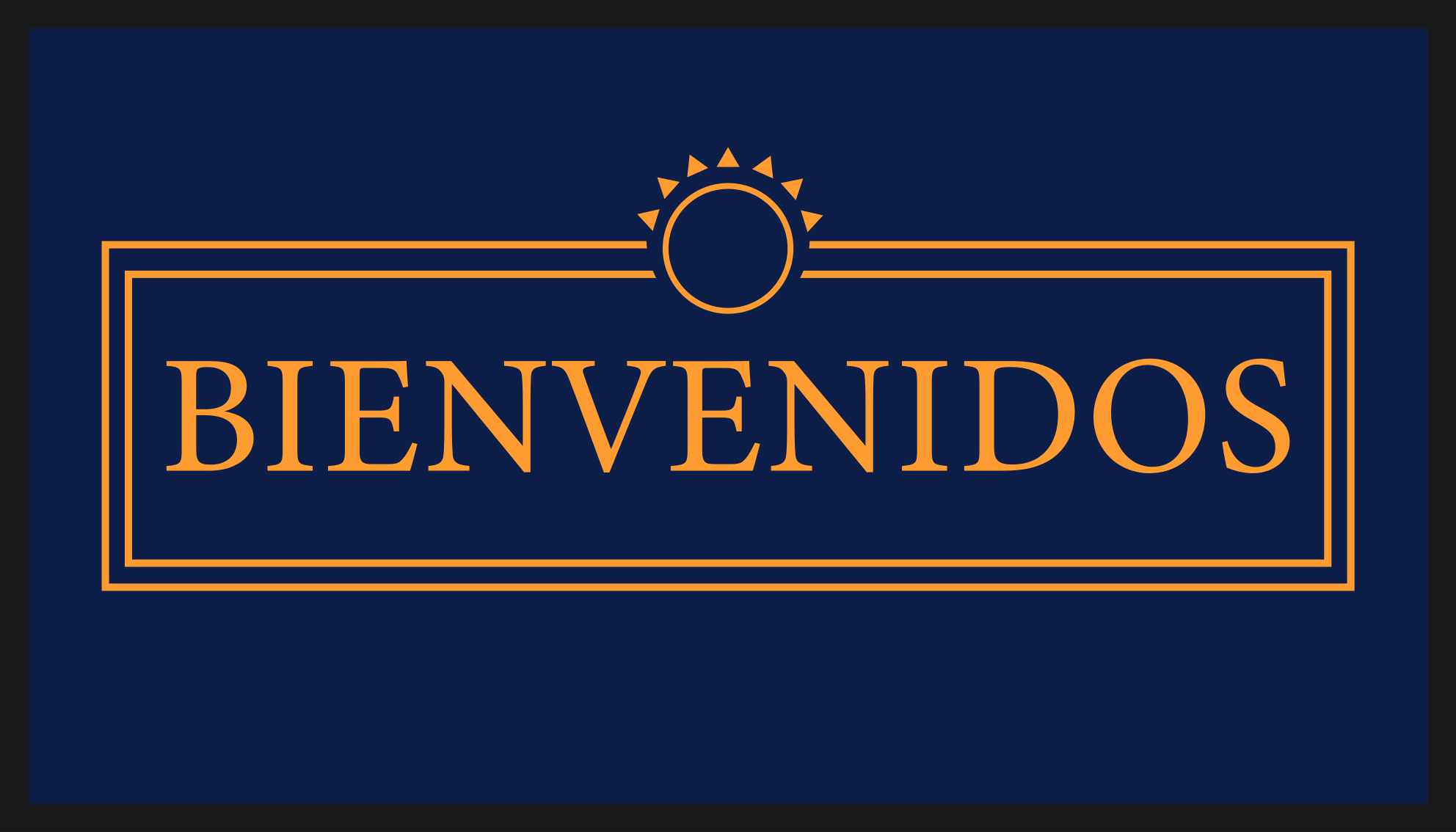 Nowoczesny dywan winylowy wiadomość powitalna - TenStickers