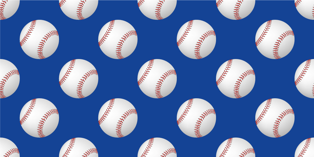 Dywan winylowy z grą motyw baseballowy - TenStickers