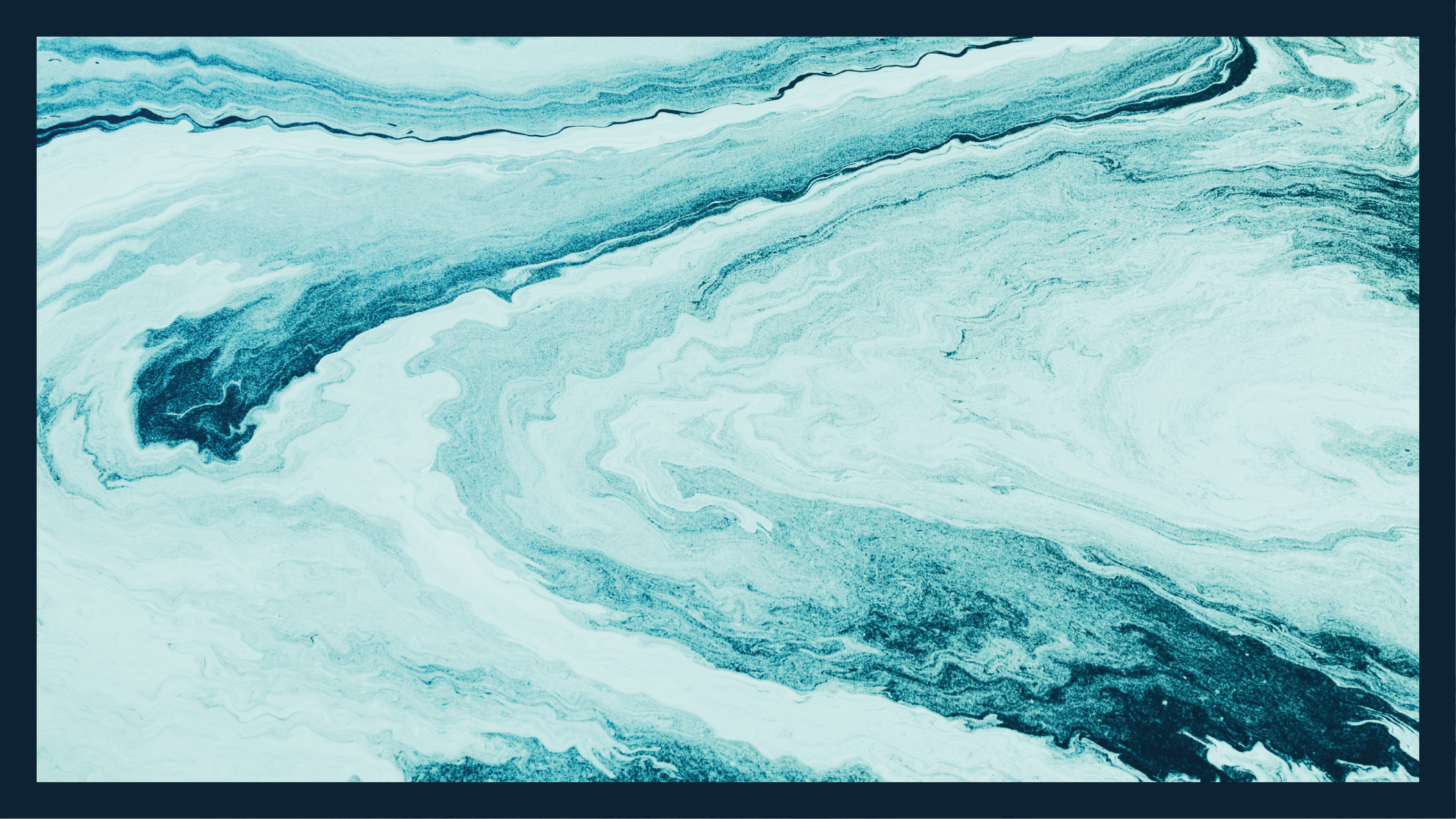 Dywan winylowy do salonu wirujący wzór akwamaryny - TenStickers