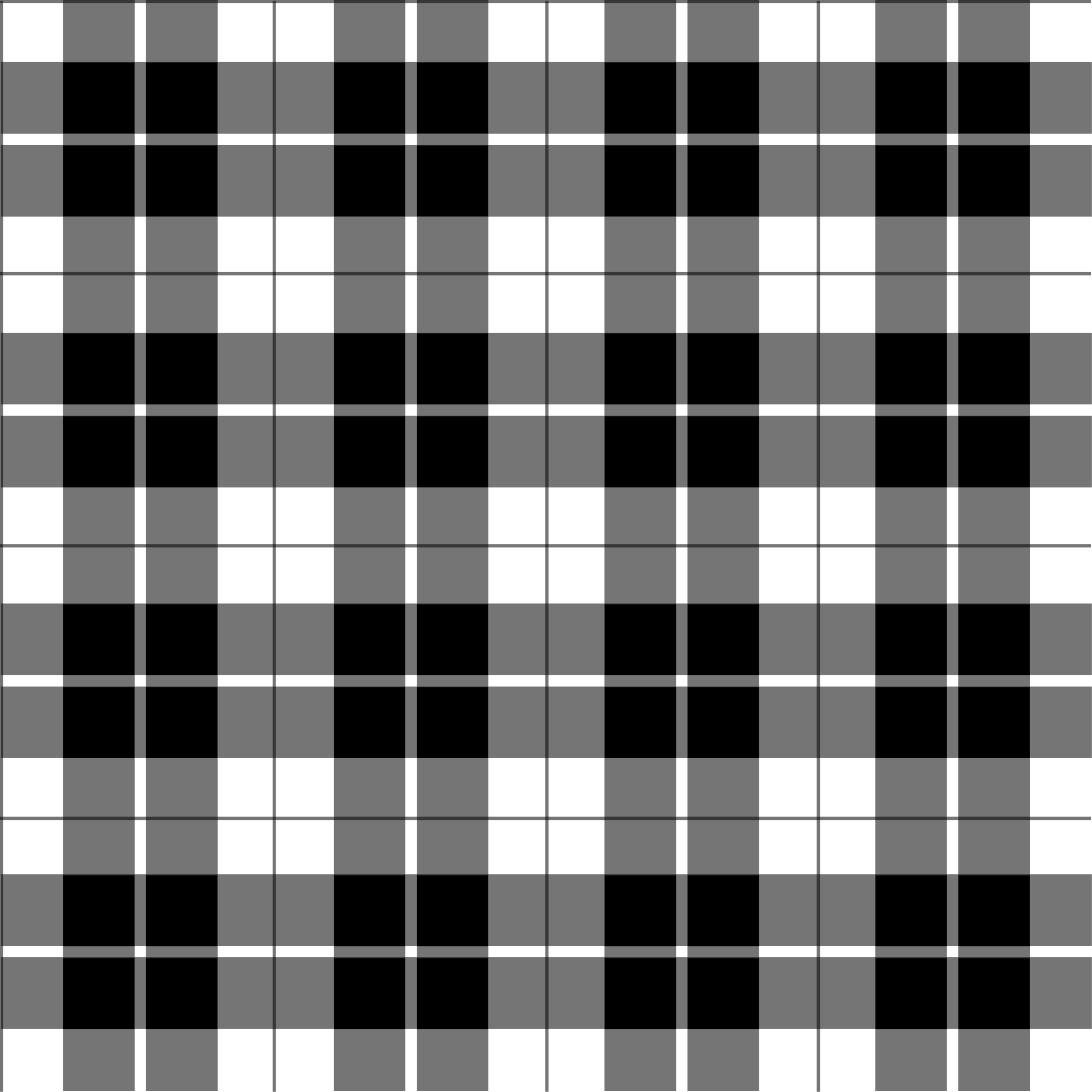 Dywan winylowy wzór geometryczny w czarno-białą kratkę - TenStickers