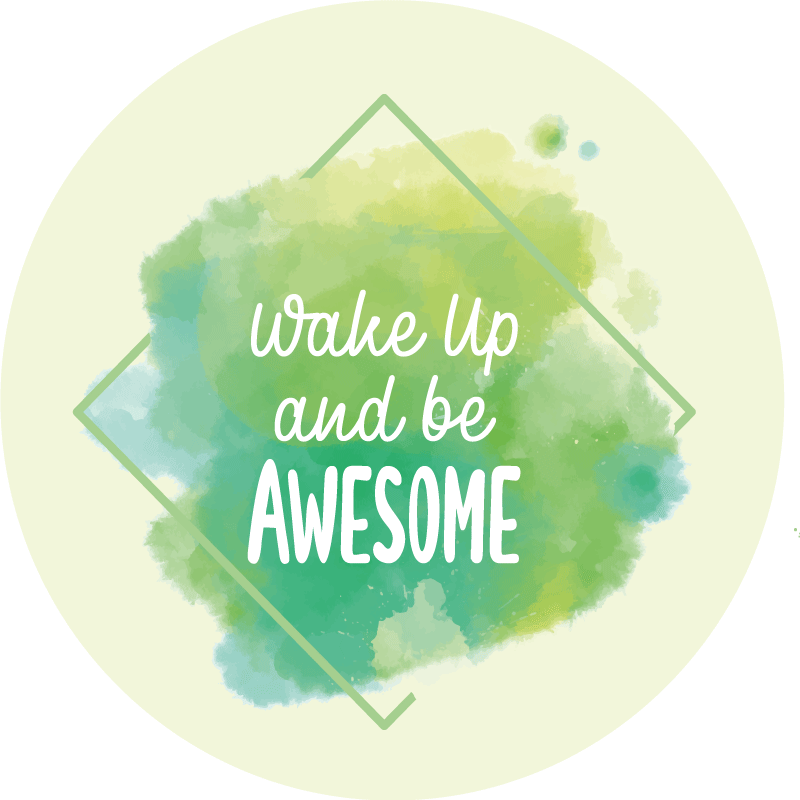 Dywan winylowy napisy uwolnić coś niezwykłego - TenStickers