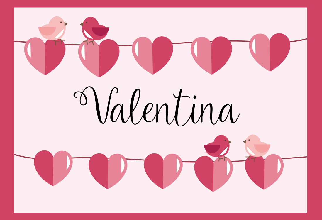 Dywan winylowy z imieniem projekt serca - TenStickers