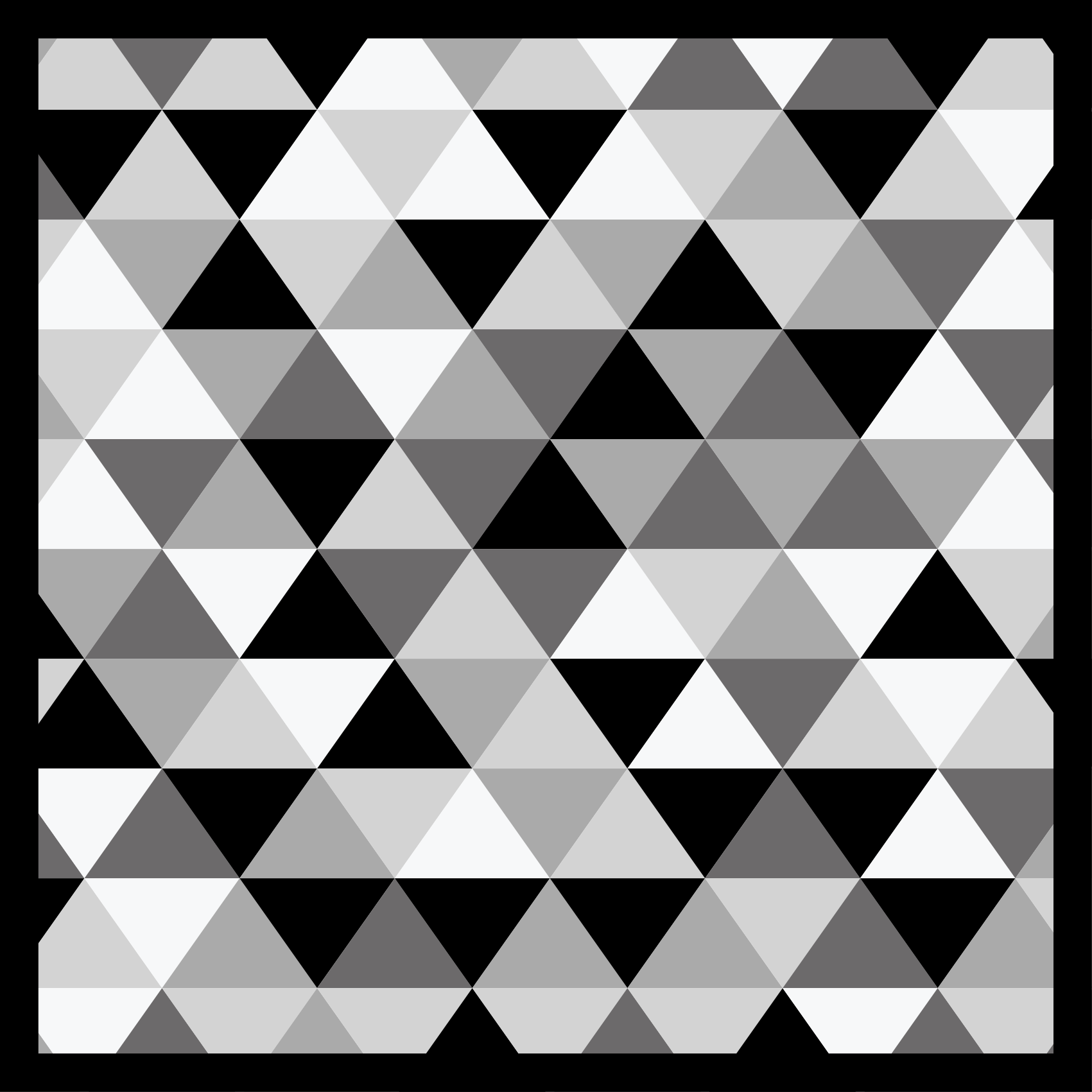 Dywan winylowy do salonu geometryczny wzór w trójkąty - TenStickers