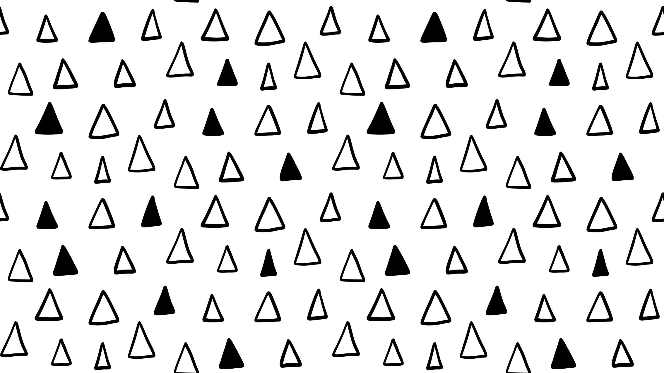 Dywan winylowy w gwiazdki w trójkąty - TenStickers