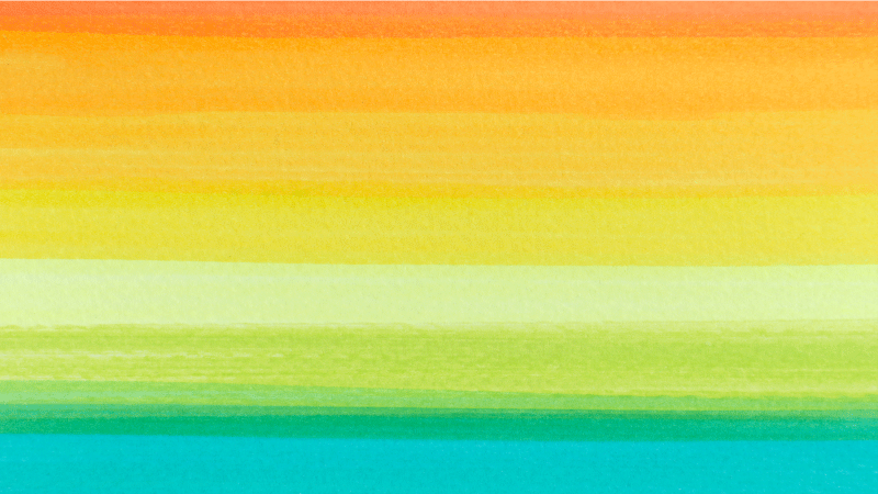 Dywan winylowy do salonu żywe linie gradientowe - TenStickers