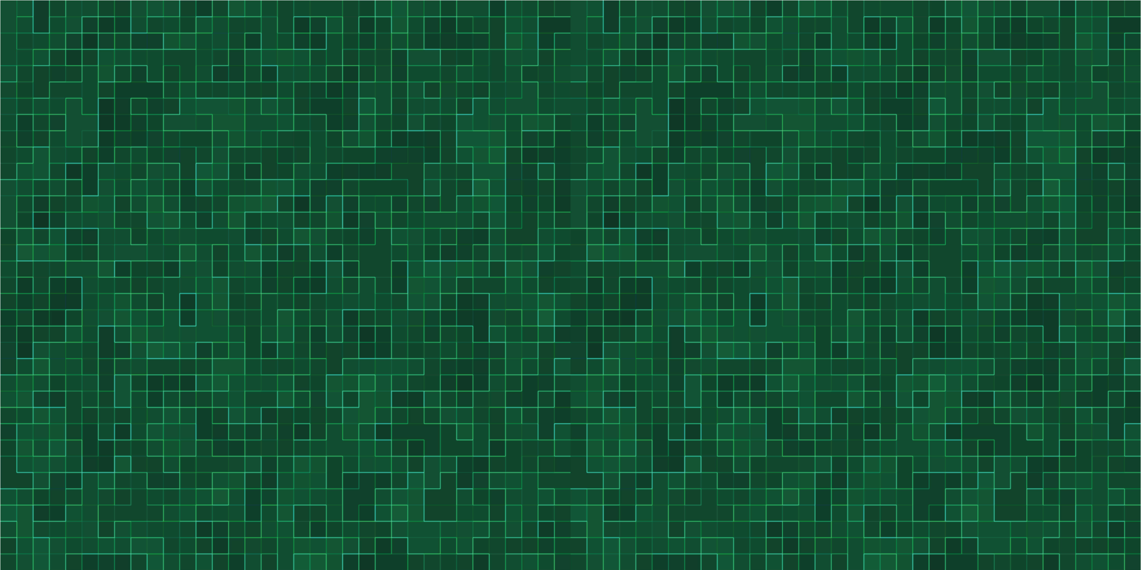 Dywan winylowy wzór geometryczny zielony motyw siatki - TenStickers