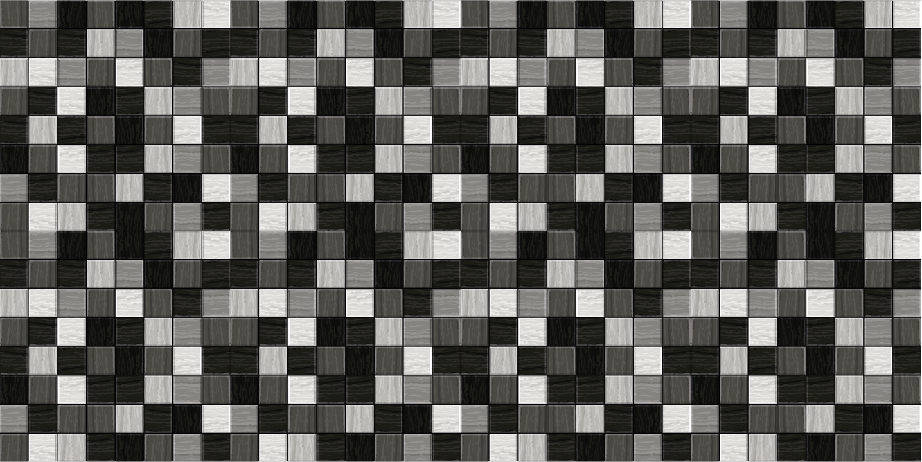 Dywan winylowy do łazienki szare kwadraty odcieni - TenStickers