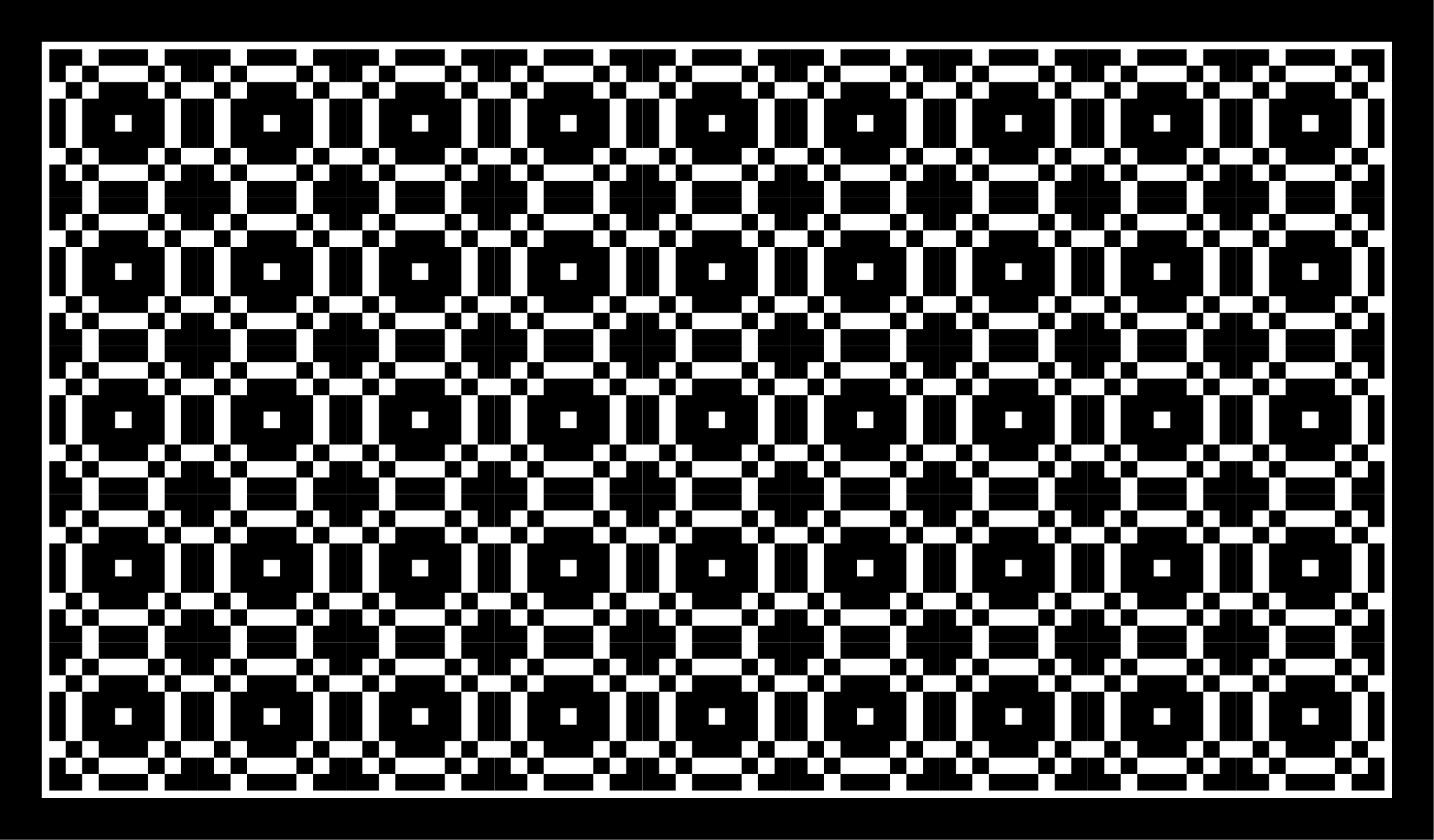 Dywan winylowy imitacja płytek Czarno-biały wzór małych kwadratów - TenStickers